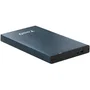 TooQ TQE-2527PB Caja Externa para Disco Duro 2.5 HDD/SSD SATA USB 3.1 Negro, Marina